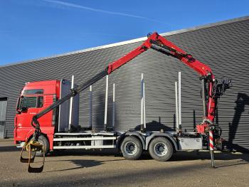 MAN TGX 26.580 6x4 BL / RETARDER / EPSILON Q170Z96 / HOLZ